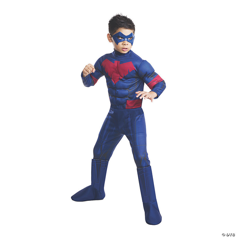 Boy's Deluxe Batman Unlimited Nightwing Costume Image