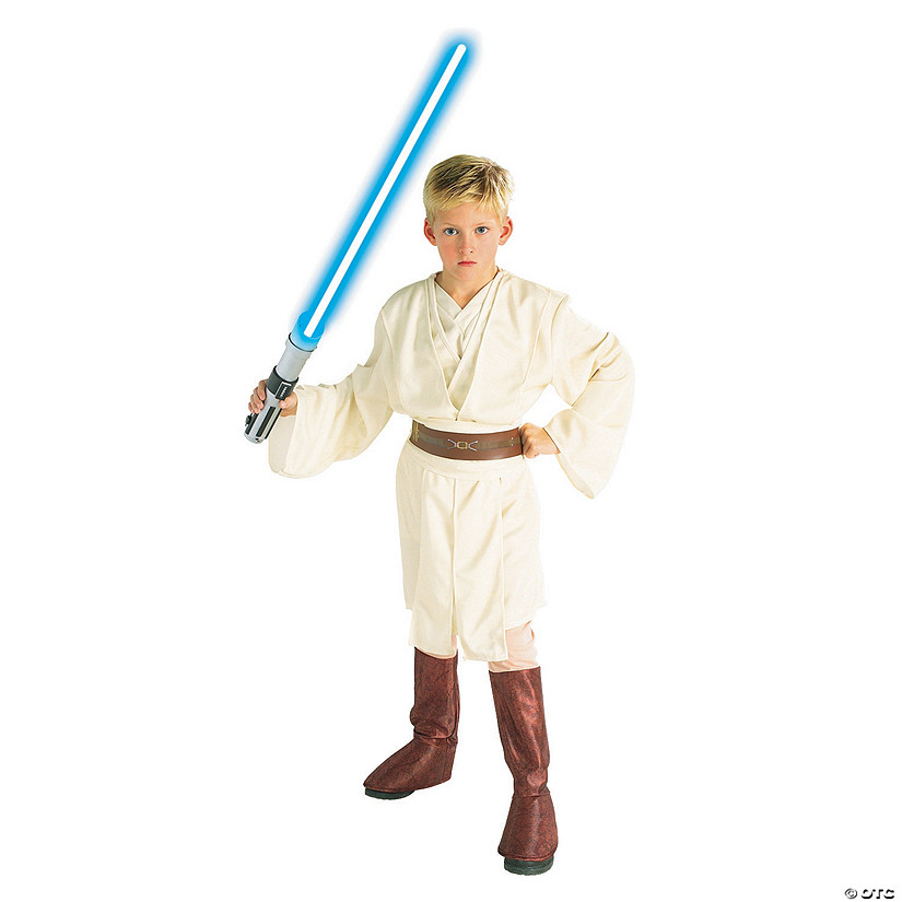 Boy's Deluxe Star Wars&#8482; Obi-Wan Kenobi Costume Image