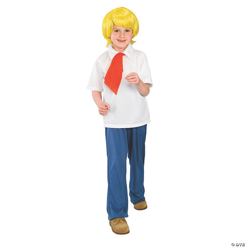 Boy's Scooby Doo Fred Costume - Large Image