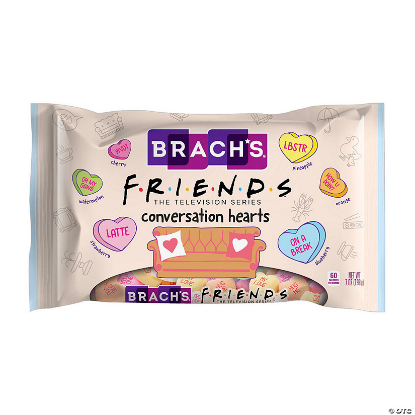 Brachs<sup>&#174;</sup> Candy FRIENDS&#8482; Conversation Hearts - 121 Pc. Image