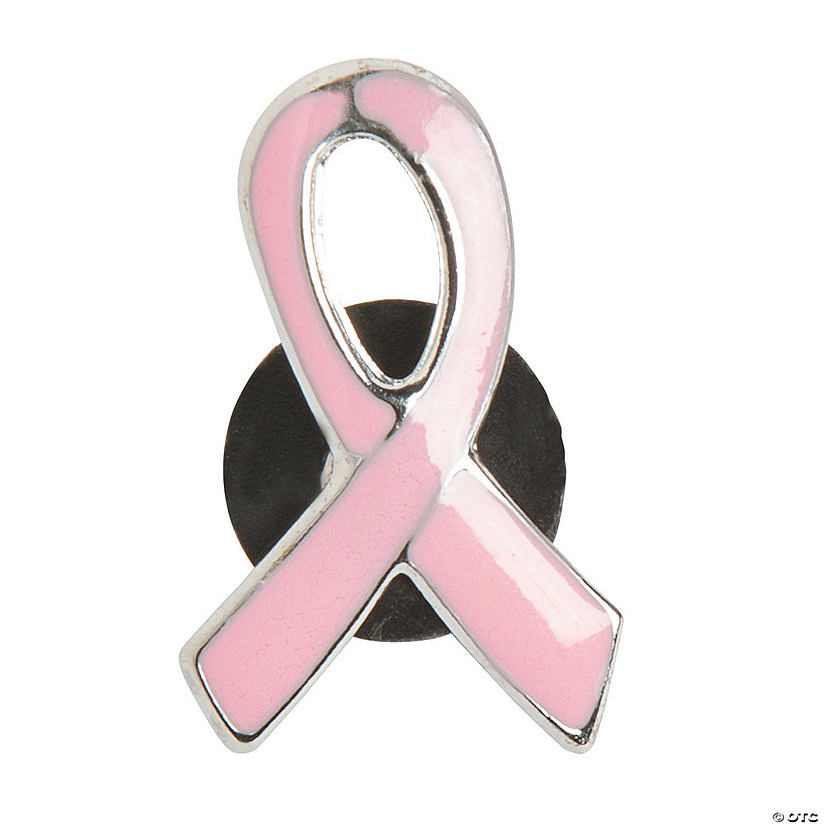 Breast Cancer Awareness Pins - 12 Pc. Image