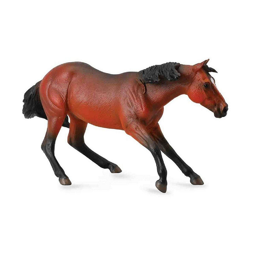 Breyer CollectA Series Bay Quarter Stallion Model Horse Image