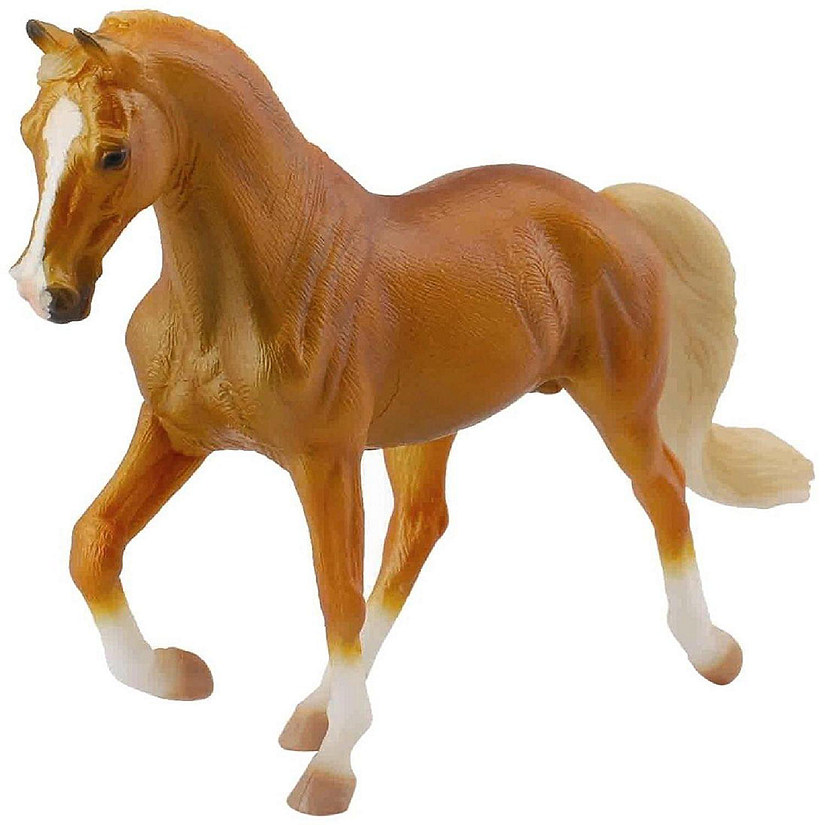 Breyer CollectA Series Tennessee Walking Horse Golden Palomino Model Horse Image