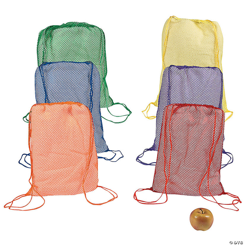 Bright Net Drawstring Bags