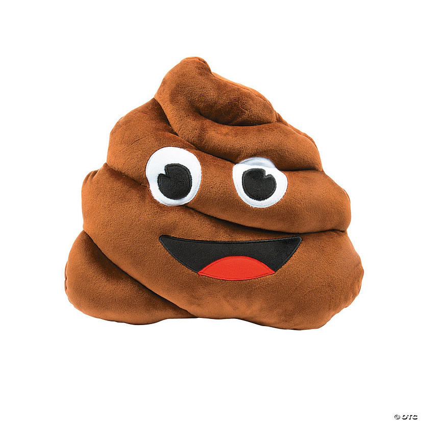 Brown Stuffed Poop Emoji Image