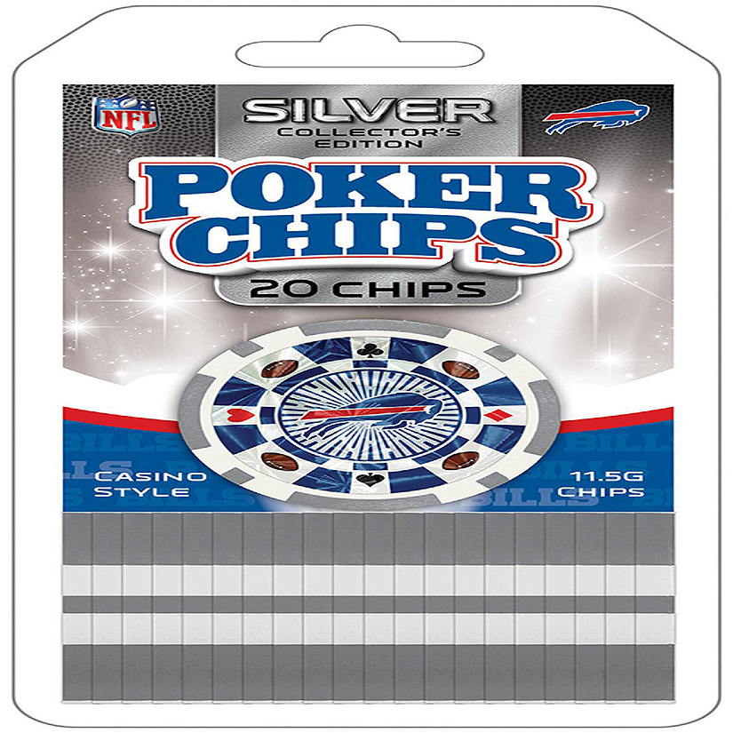 Buffalo Bills 20 Piece Poker Chips Image