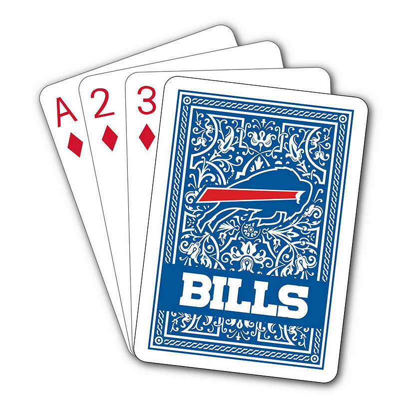 Buffalo Bills NFL Team Playing Cards Image