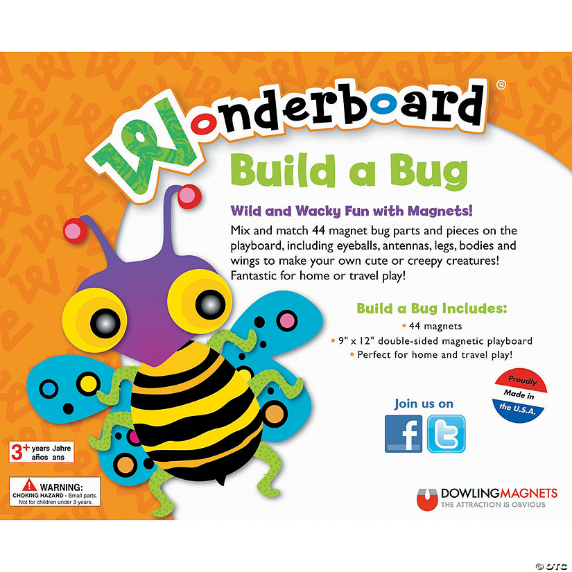 Build A Bug Wonderboard Magnet Set Image