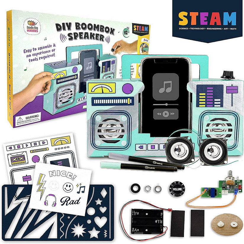 Build Your Own Boombox-Retro Boombox Kit Image