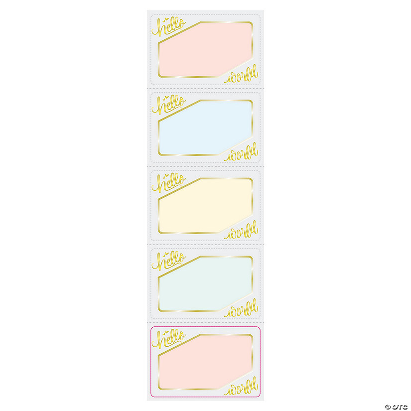 Bulk 100 Pc. Baby Shower Name Tags/Labels Image