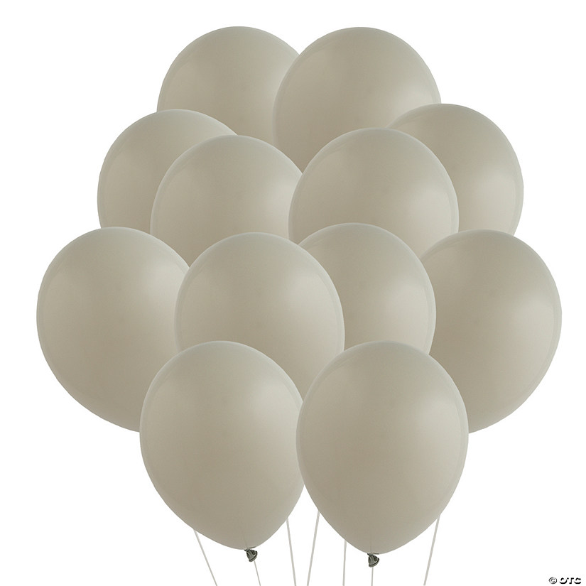 Bulk 100 Pc. Tuftex Matte Stone 11" Natural Latex Balloons Image