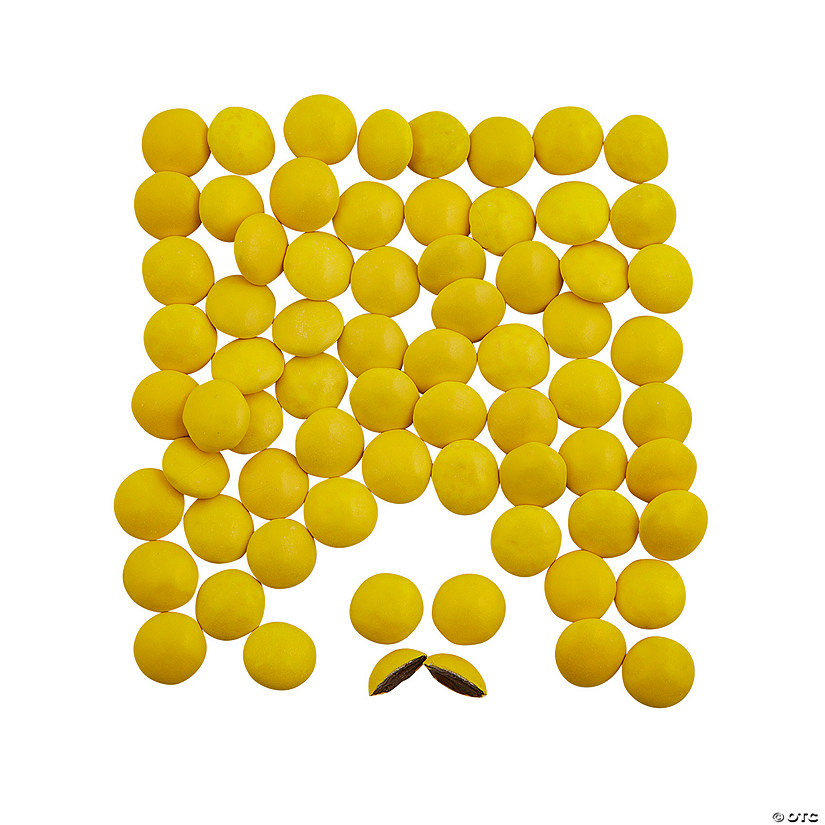 Bulk 1088 Pc. Yellow Milk Chocolate Gems Image