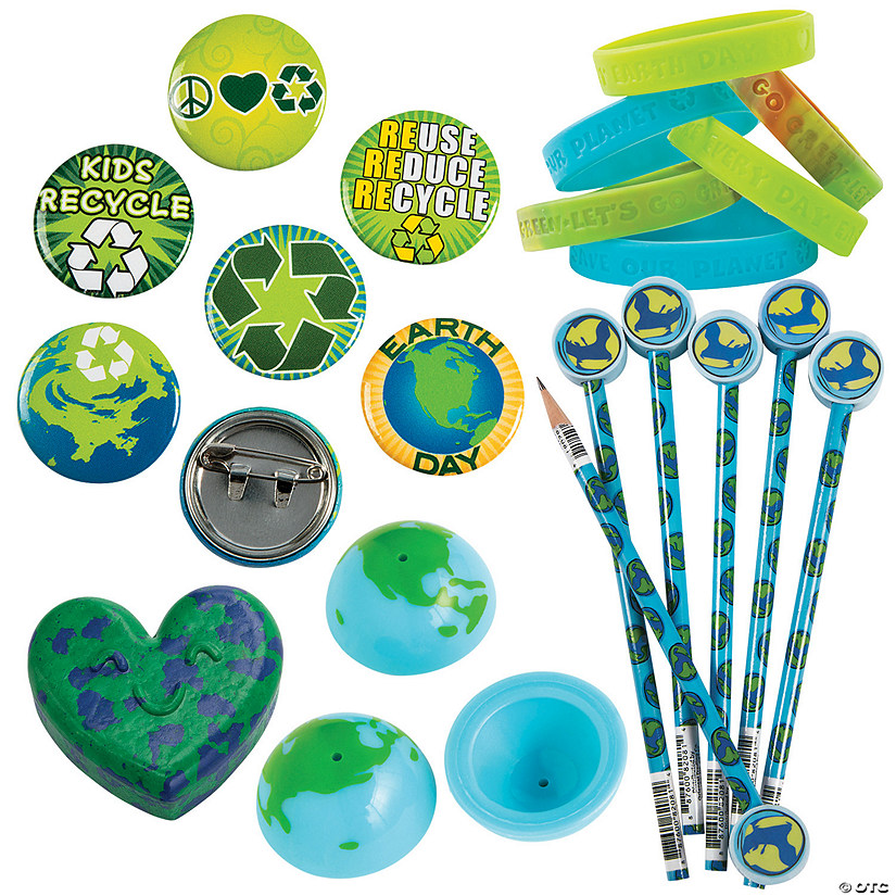 Bulk 120 Pc. Earth Day Prize Kit Image