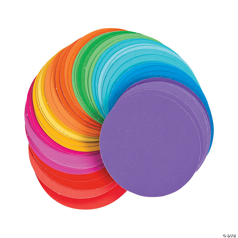 Bulk 1200 Pc. Paint Chip Circles Image