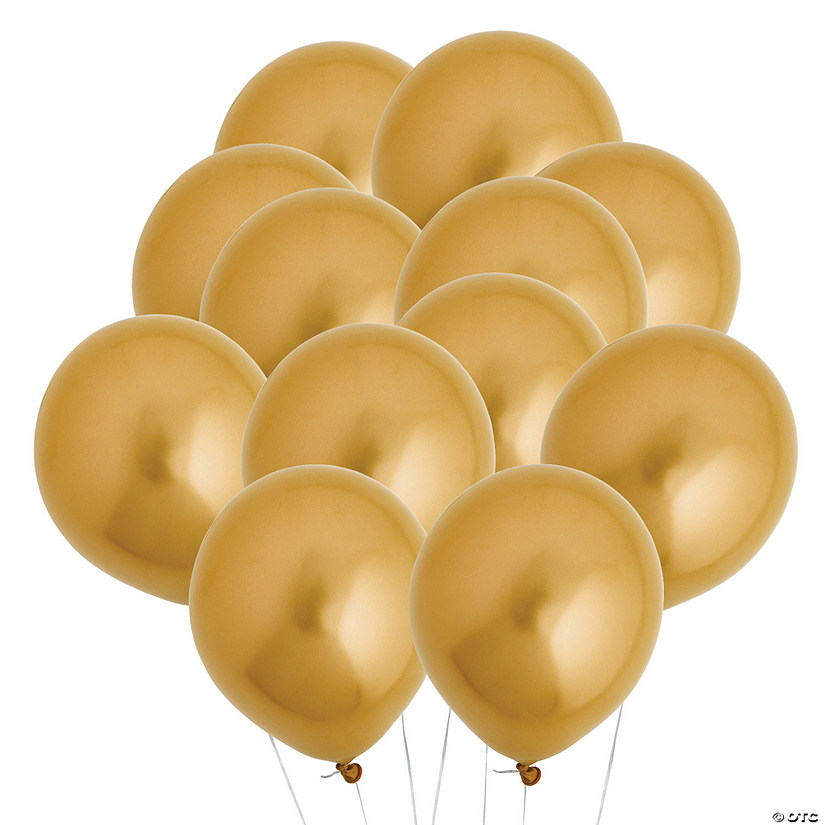 Bulk  144 Pc. Chrome 5" Latex Balloons Image