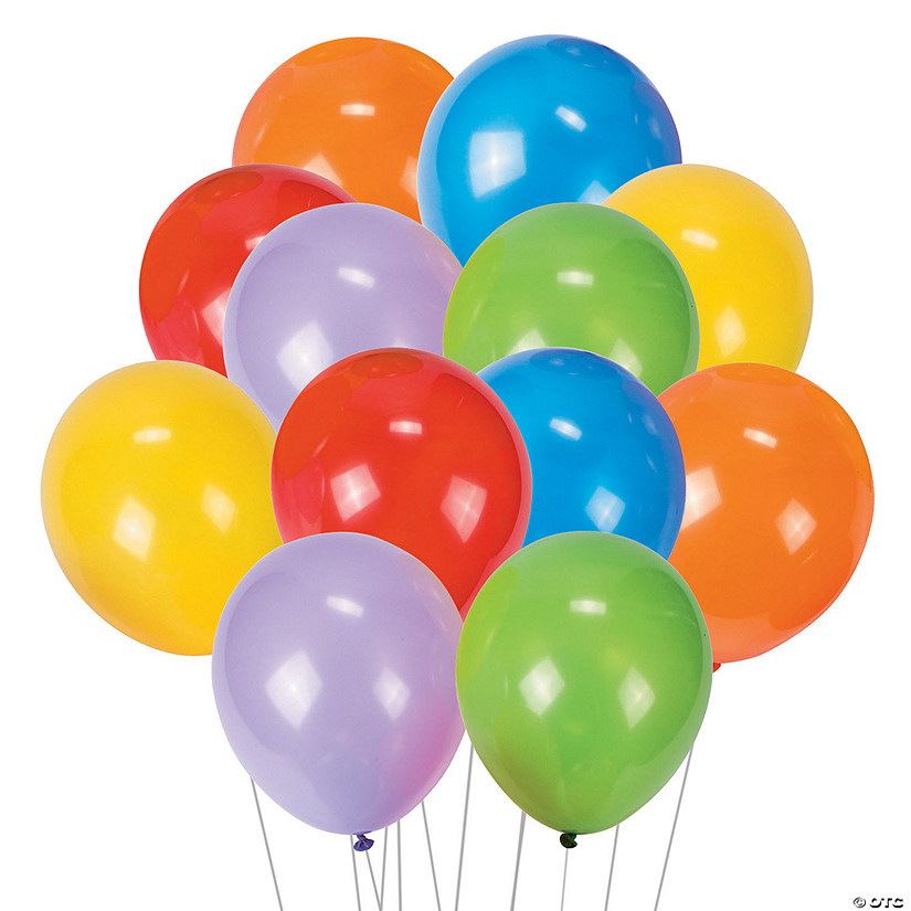 Bulk  144 Pc. Round 9" Latex Balloons Image