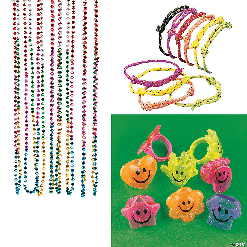 Bulk 168 Pc. Colorful Jewelry Assortment Image