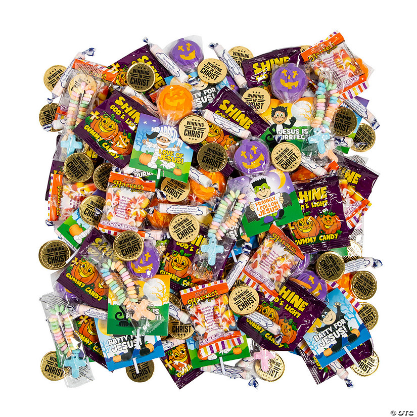 Bulk 200 Pc. Religious Trick-or-Treat Candy Assortment Image