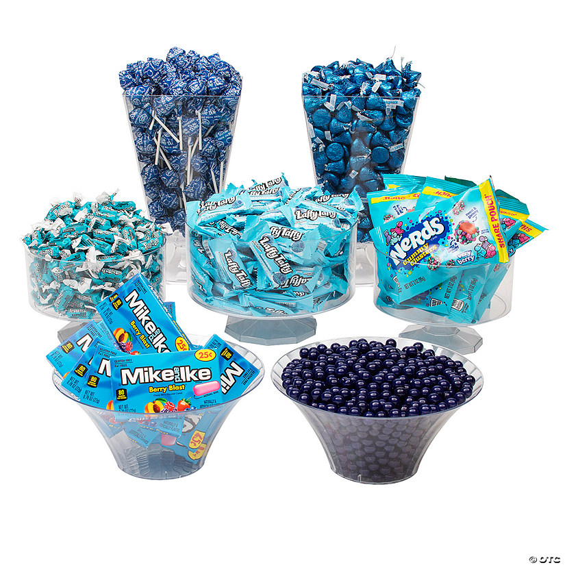 Bulk 2335 Pc. Branded Blue Candy Buffet Image
