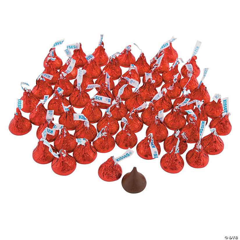 Bulk 400 Pc. Red Hershey&#8217;s<sup>&#174;</sup> Kisses<sup>&#174;</sup> Chocolate Candy Image