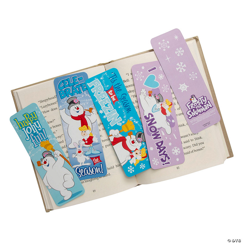 Bulk 48 Pc. Frosty the Snowman&#8482; Bookmarks Image