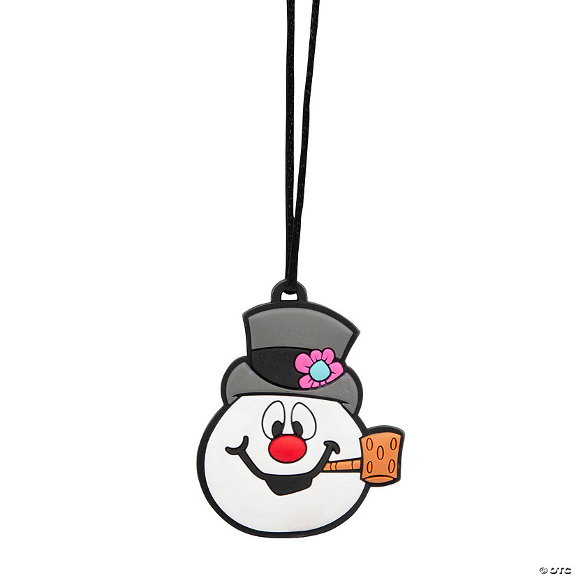 Bulk 48 Pc. Frosty the Snowman&#8482; Character Necklaces Image