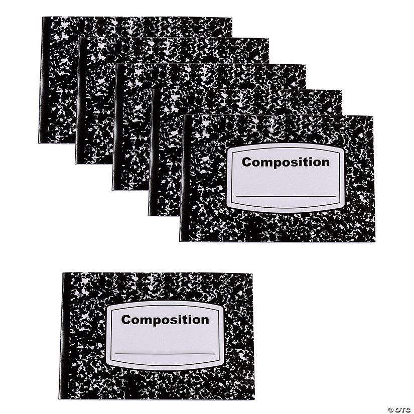 Bulk 48 Pc. Half-Sized Composition Journals Image