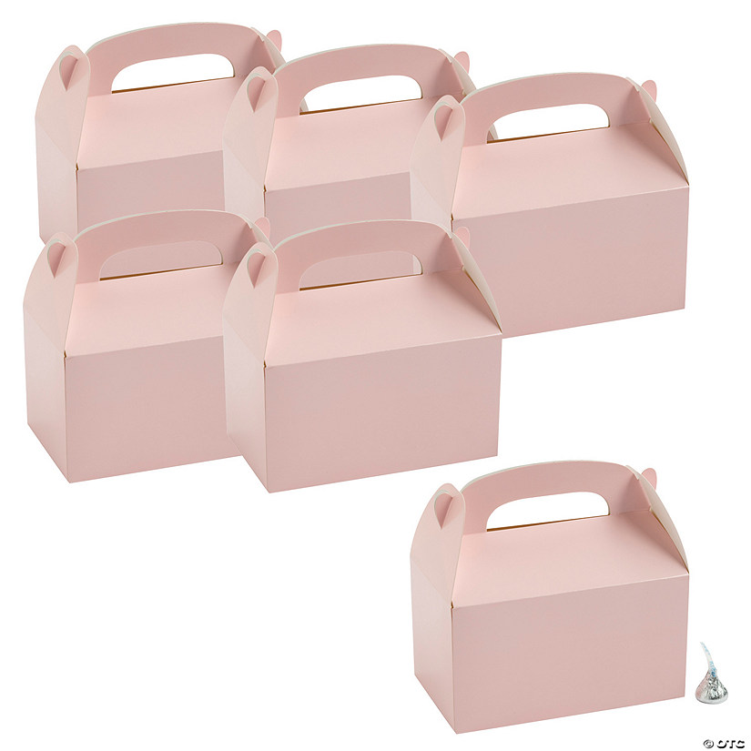 Bulk 48 Pc. Light Pink Favor Boxes Image