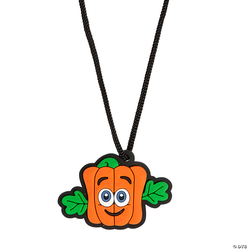 Bulk 48 Pc. Spookley the Square Pumpkin&#8482; Character Necklaces Image