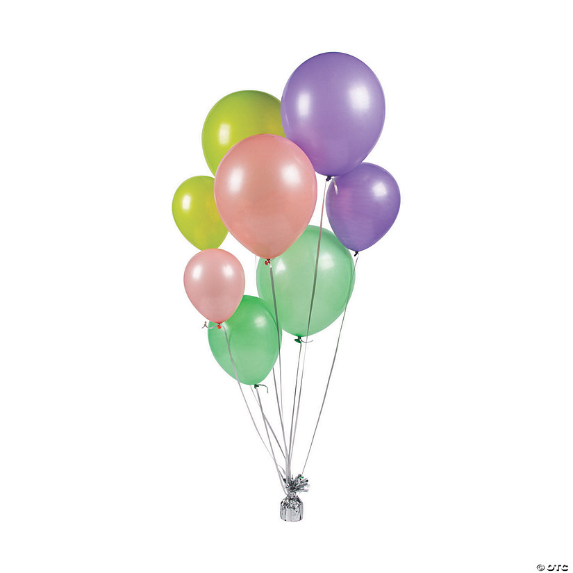 Bulk  48 Pc. Tropical 5" - 11" Latex Balloons Image