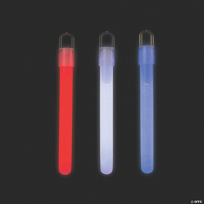 Bulk 50 Pc. Patriotic Glow Sticks Image