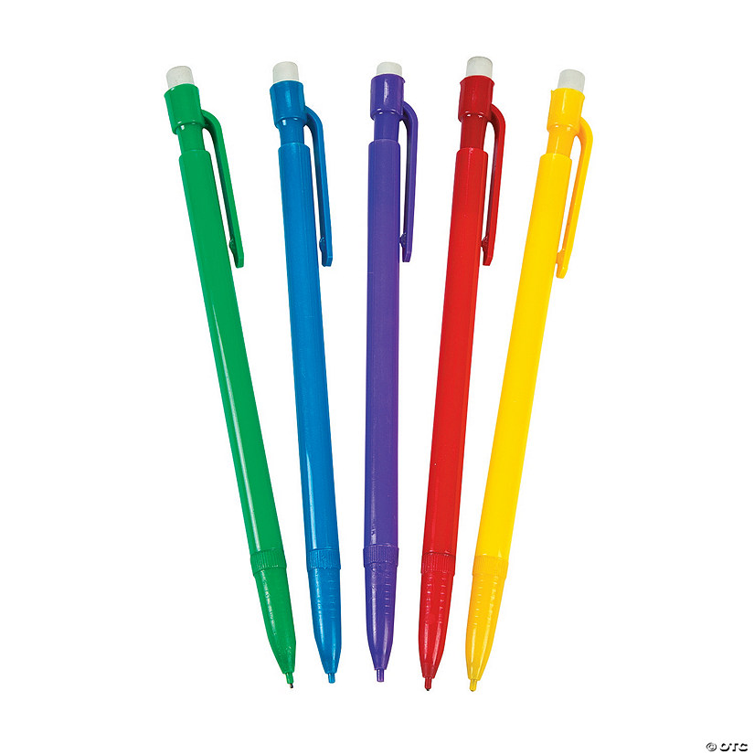 Bulk 50 Pc. Rainbow Mechanical Pencil Assortment Image