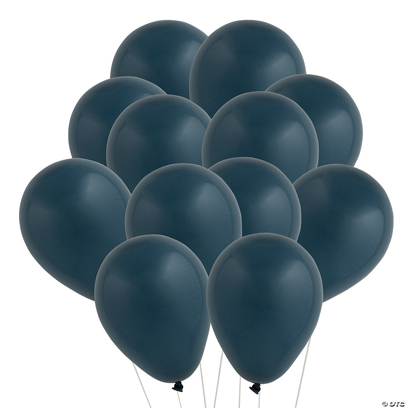 Bulk 50 Pc. Tuftex Matte Navy 5" Natural Latex Balloons Image