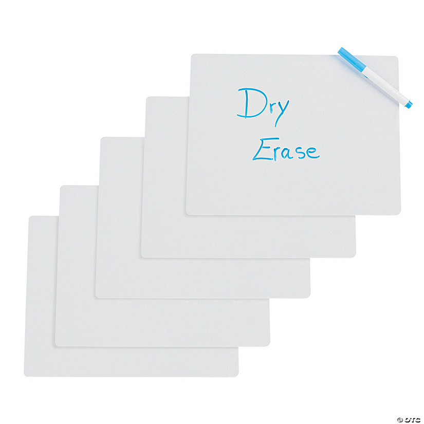 Bulk 60 Pc. Draw & Write Dry Erase Lap Boards Image