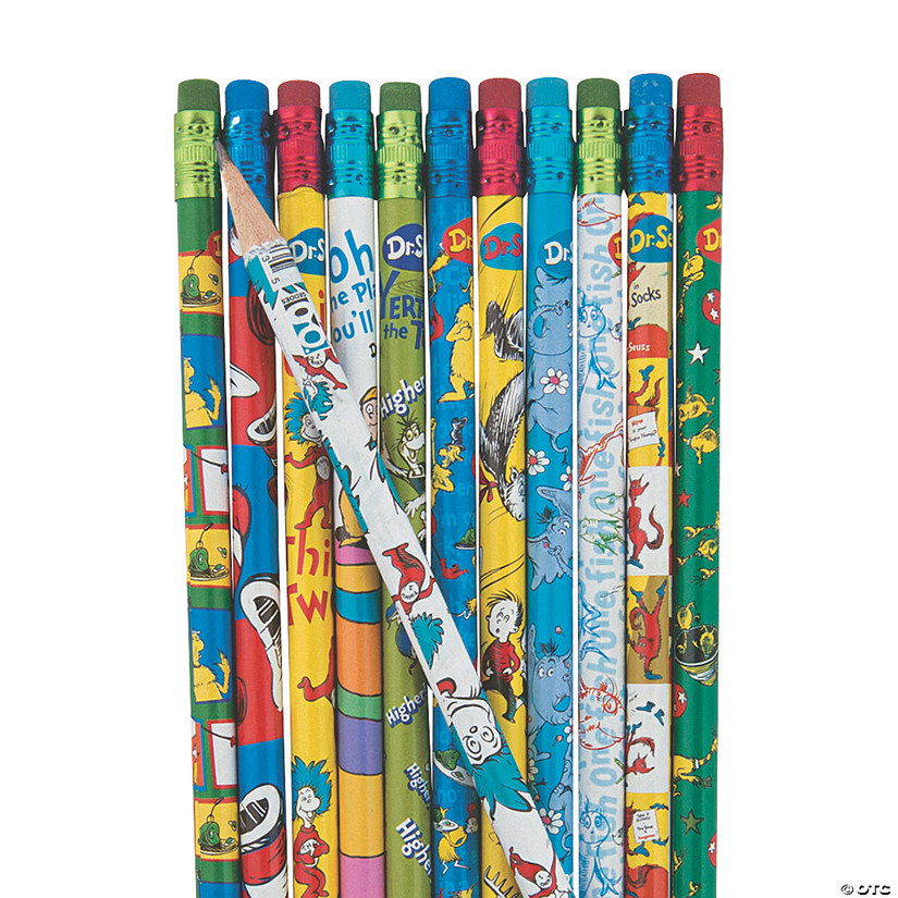 Bulk 72 Pc. Dr. Seuss&#8482; Pencils Image