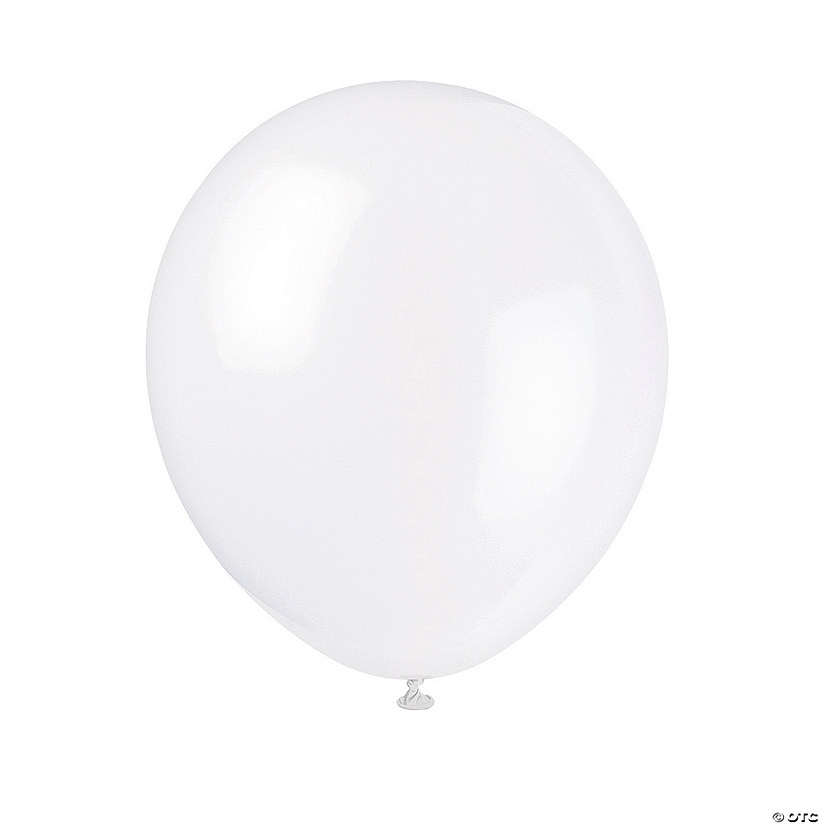 Bulk 72 Pc. Snow White 12" Latex Balloons Image