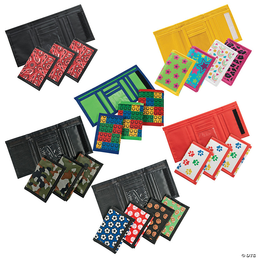 Bulk 72 Pc. Wallet Assortment Kit Image