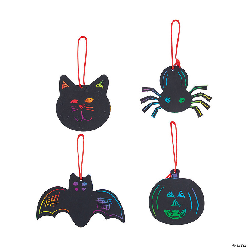 Bulk 76 Pc. Halloween Magic Color Scratch Giveaway Assortment Image