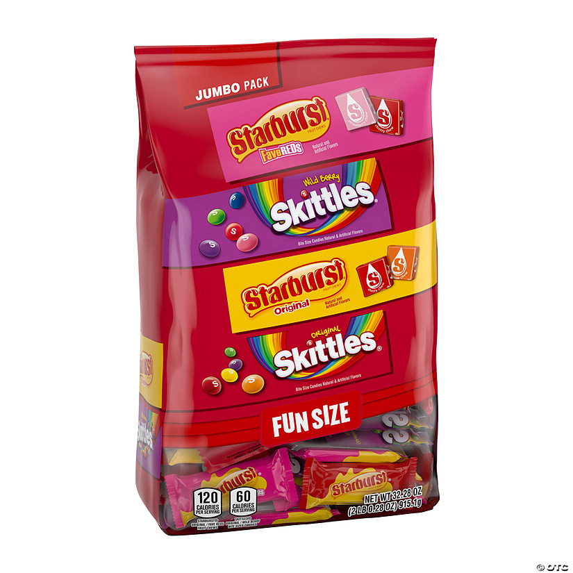 Bulk 80 Pc. Starburst<sup>&#174;</sup> & Skittles<sup>&#174;</sup> Fun Size Variety Candy Mix Image