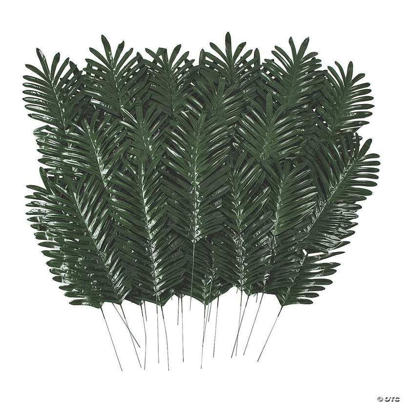 Bulk Large Palm Leaves - 96 Pc. Image