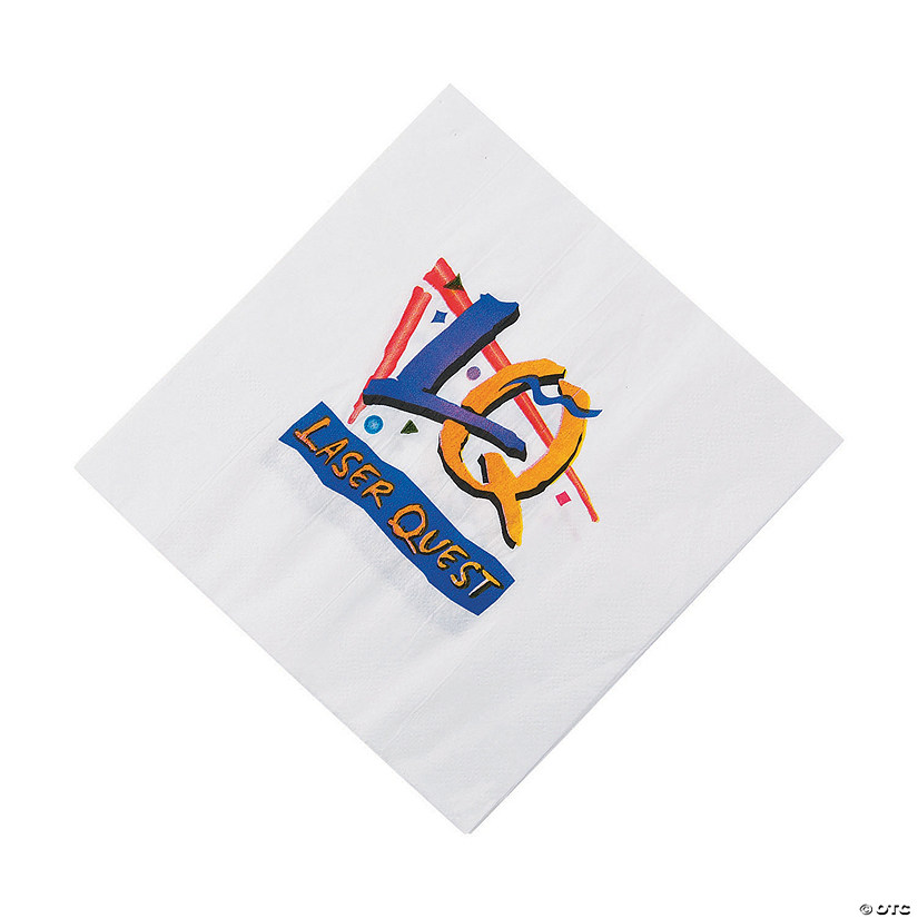 Bulk Laser Tag Party Luncheon Napkins - 250 Ct. Image