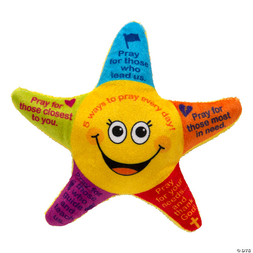 Bulk Prayer Stuffed Starfish with Prayer Card - 50 Pc. Image