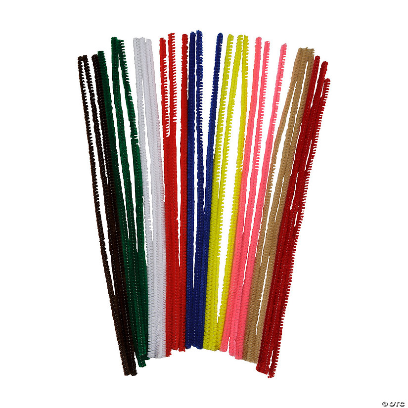 Bulk Touch of Nature<sup>&#174;</sup> Mixed Chenille Stems - 100 Pc. Image
