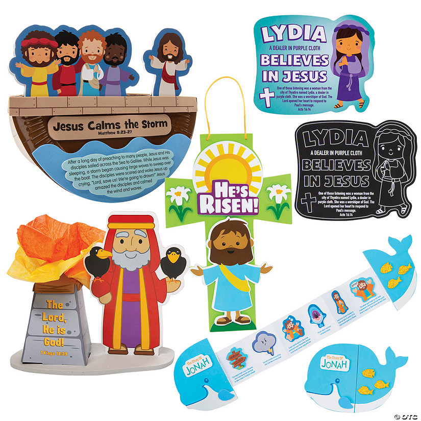 Bulk Under the Sea VBS Bible Story-a-Day Craft Kit Assortment - Makes 60 Image