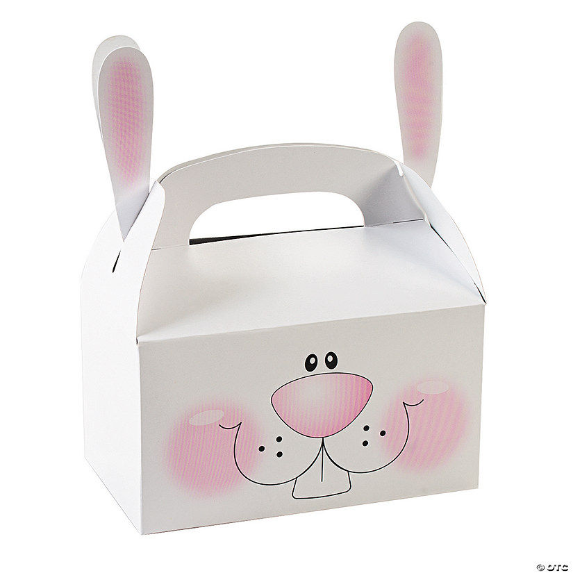 Bunny Favor Boxes with Ears - 12 Pc. Image