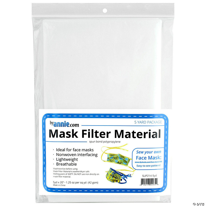 By Annie Mask Filter Material 20"x 5yd White&#160; &#160;&#160; &#160; Image