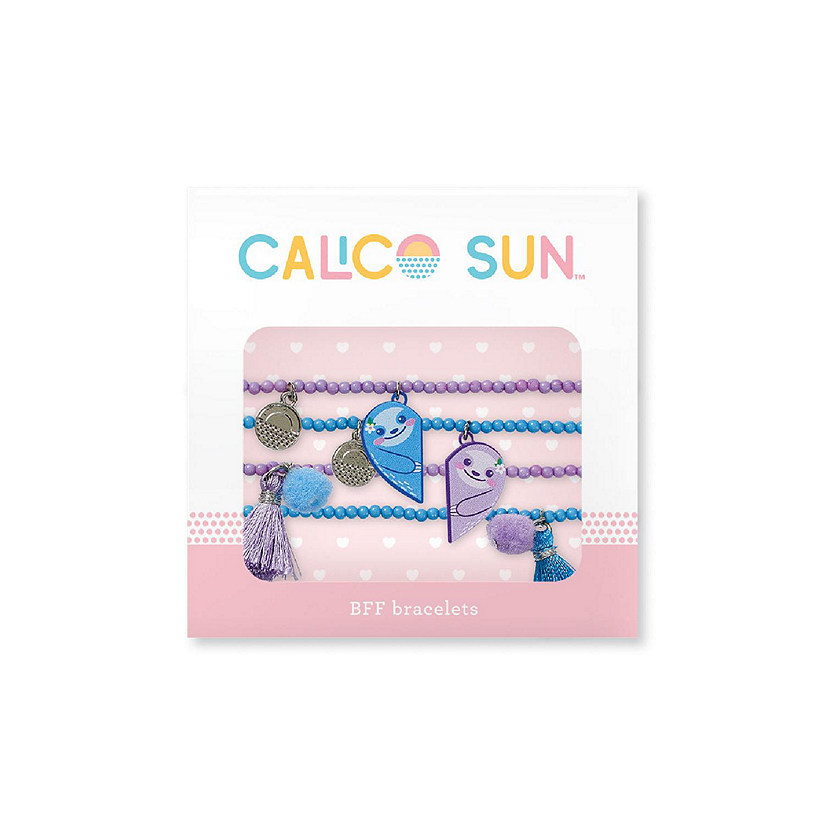 CALICO SUN Kourtney Bracelets - Sloths BFF - Set of 4 Image