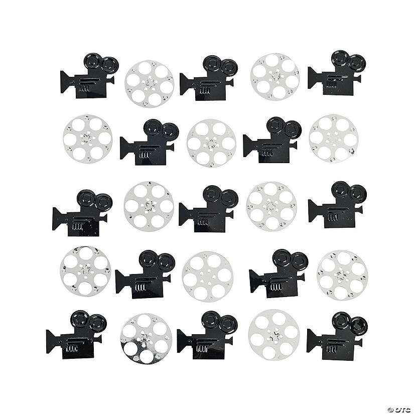Camera & Film Confetti Image