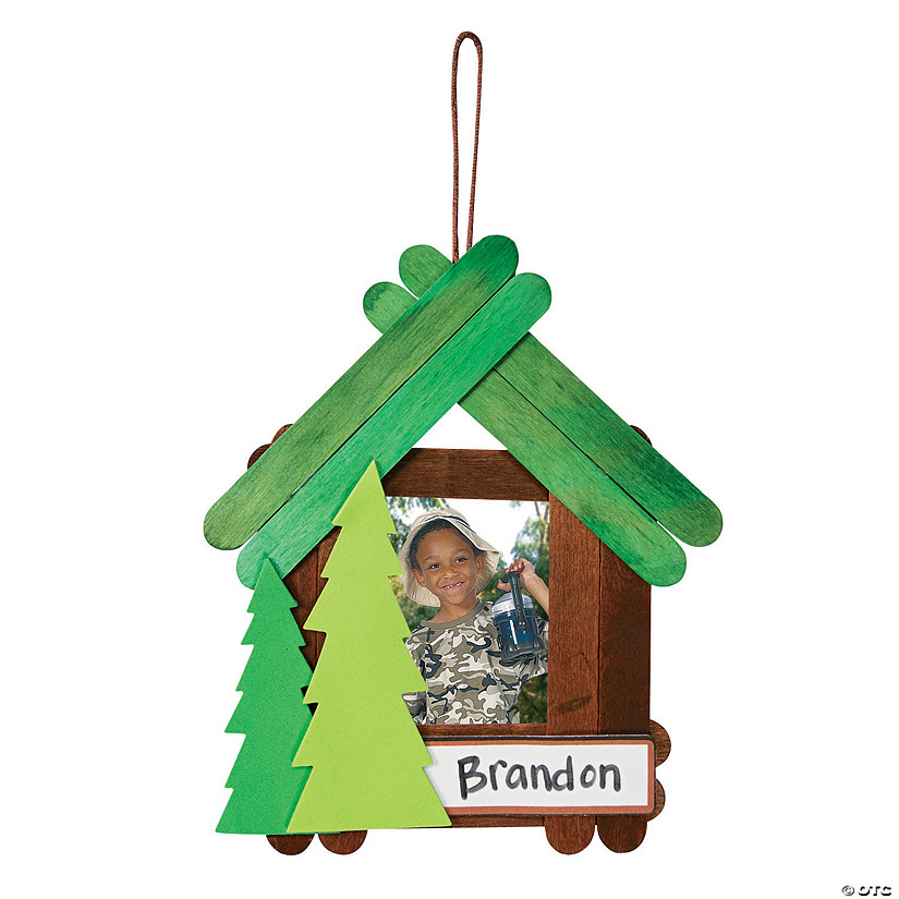 Camp Picture Frame Craft Kit - Makes 12 Image
