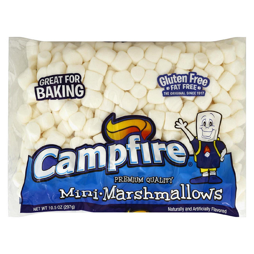 Campfire Mini Marshmallows - Case of 24 - 10.5 OZ Image